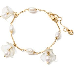 NWT kate spade | Freshwater Pearl Flower Bracelet